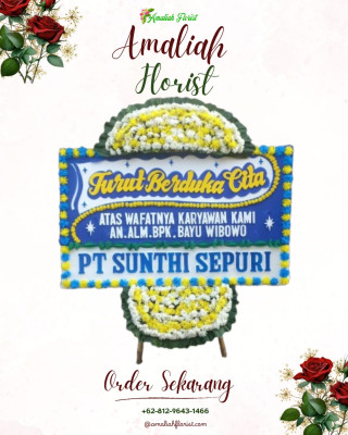 Papan Bunga Duka di Giritontro